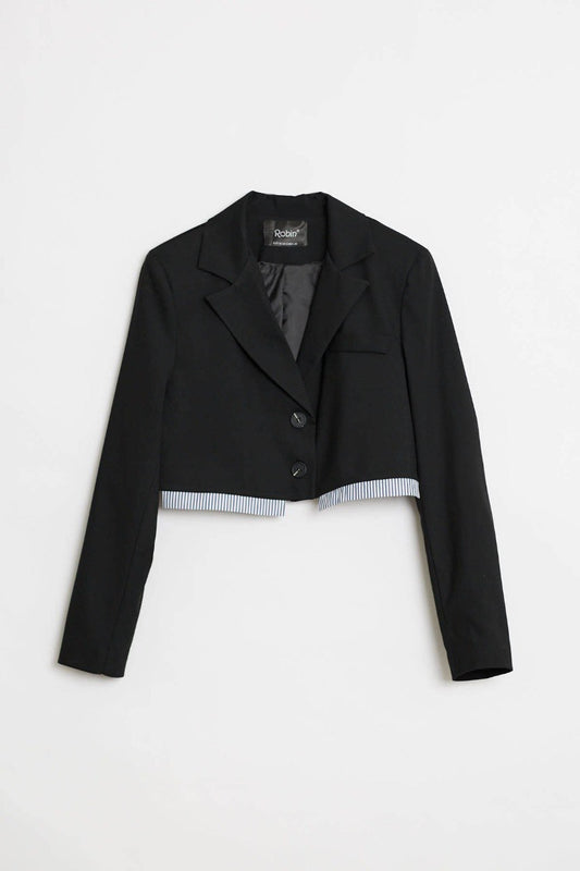 Cropped Tailored Jacket