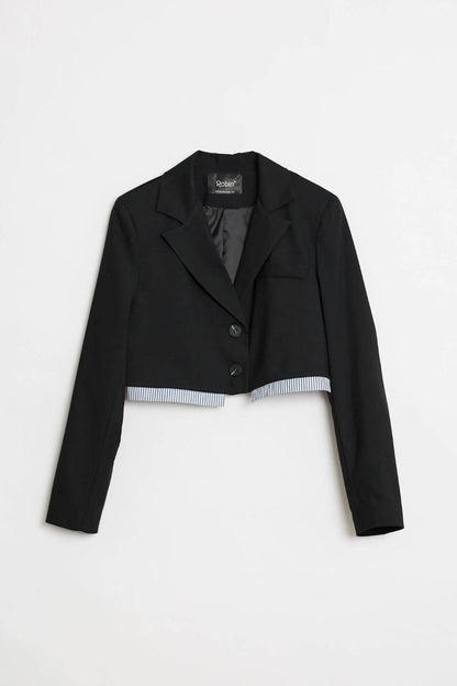 Cropped Tailored Jacket