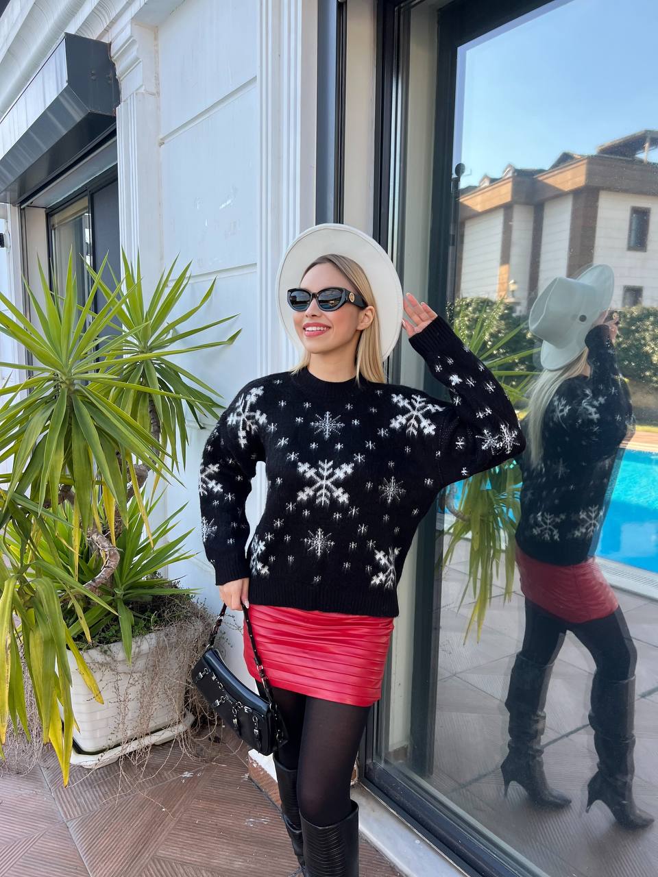 Black Christmas Sweater