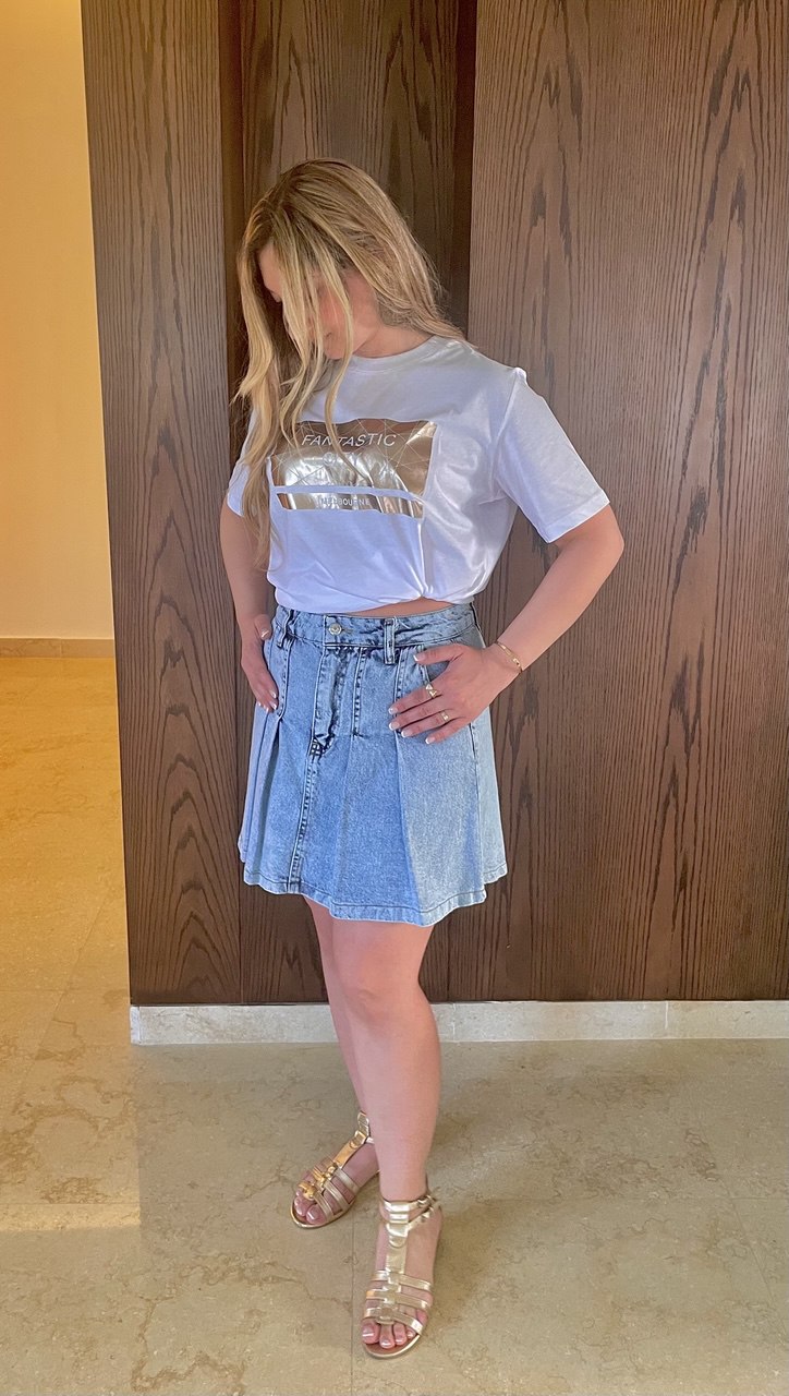 Denim Skirt