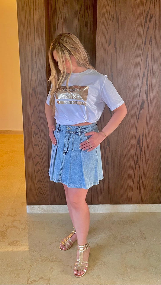 Denim Skirt