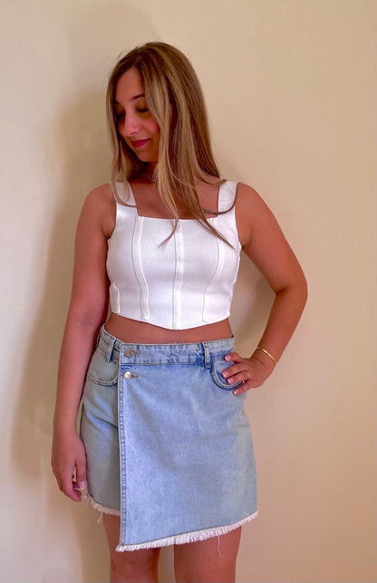 Stripped Crop