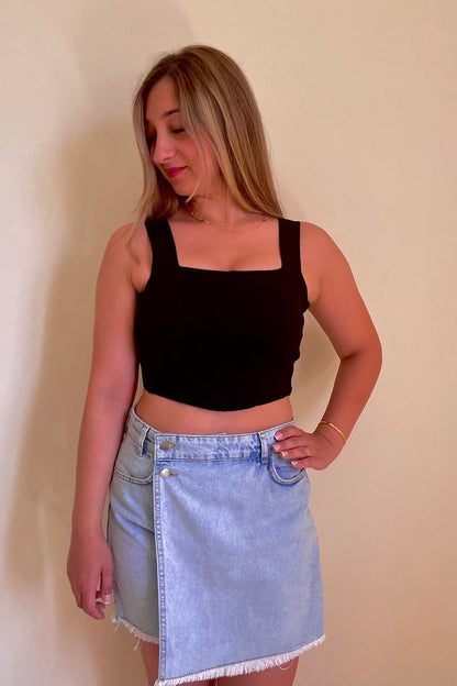 Stripped Crop